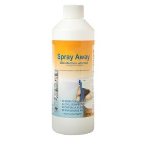 Spray away, Desinfectie spray 500 ml (maak u keuze)