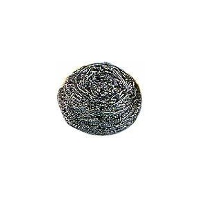 RVS SCHUURSPONS 60 gram per Bol pannenspons