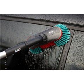 AUTOWASBORSTEL 240 mm+WATERAANSLUITING+BAARD hoekverst. VTS 