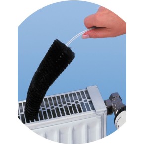 Radiator Wisser met houten handvat
