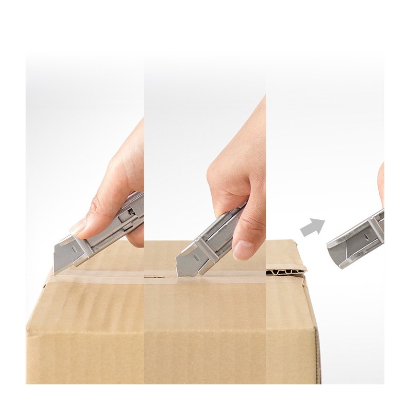 Olfa safety mes SK12 incl. RVS reserve mes 