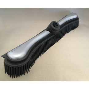 Rubber bezem (kappers bezem) zonder steel