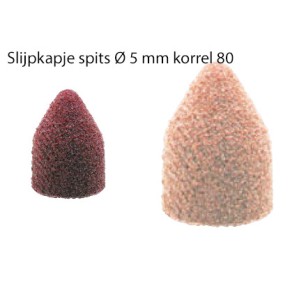 100 stuks SLIJPKOP spits TOP  ø 5 of ø 7 mm Uw keuze is: