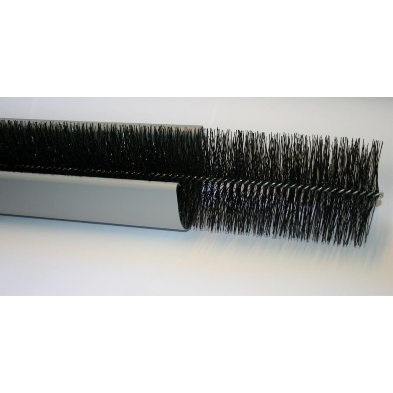 Dakgootborstel ± 990 mm lang Ø 90 mm wit (60935090)