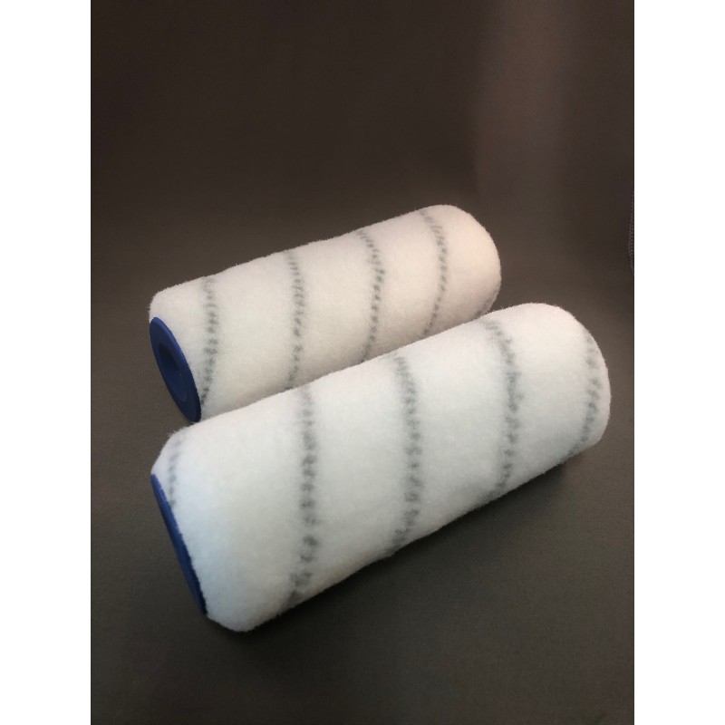 Nylon roller 110 mm breed,  kern Ø 15 , totale diameter ± Ø 34 mm