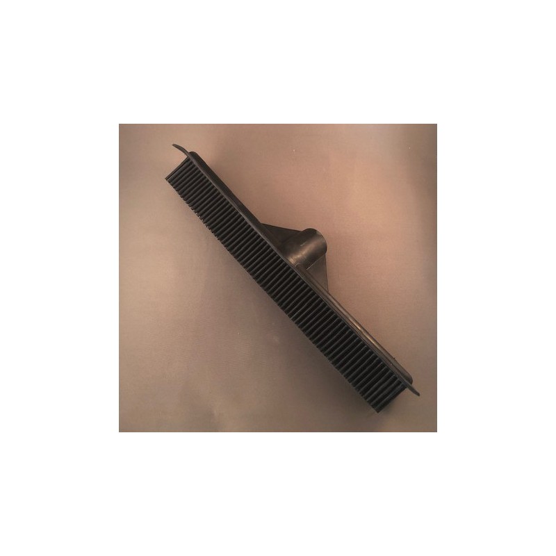 Rubber bezem (kappers bezem) zonder steel