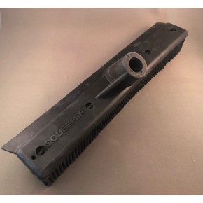 Rubber bezem (kappers bezem) zonder steel