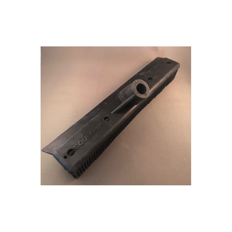 Rubber bezem (kappers bezem) zonder steel