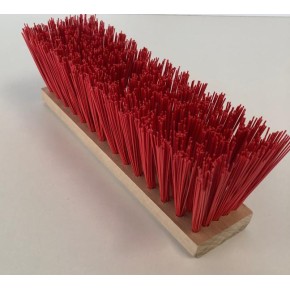 STRAATBEZEM NYLON 280 mm houten kap