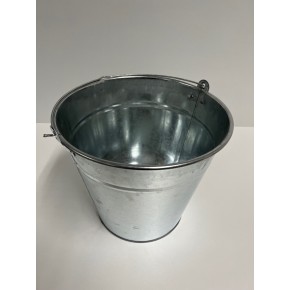 Ouderwetse Zinken emmer 12 Liter