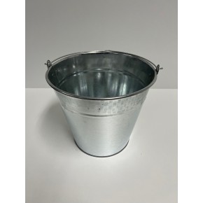 Ouderwetse Zinken emmer 12 Liter