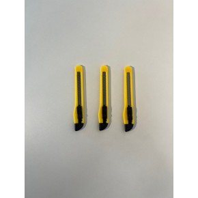 Afbreek mes 9 mm (geel)