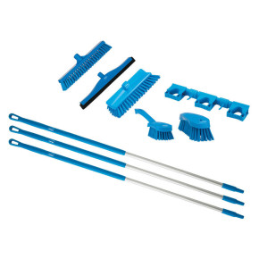 Vikan Horeca starter kit, 9-delig, blauw
