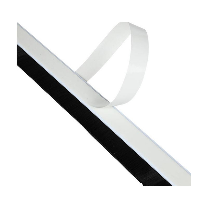 tochtstrip nylon - haarlengte 20 mm - tochtafwering