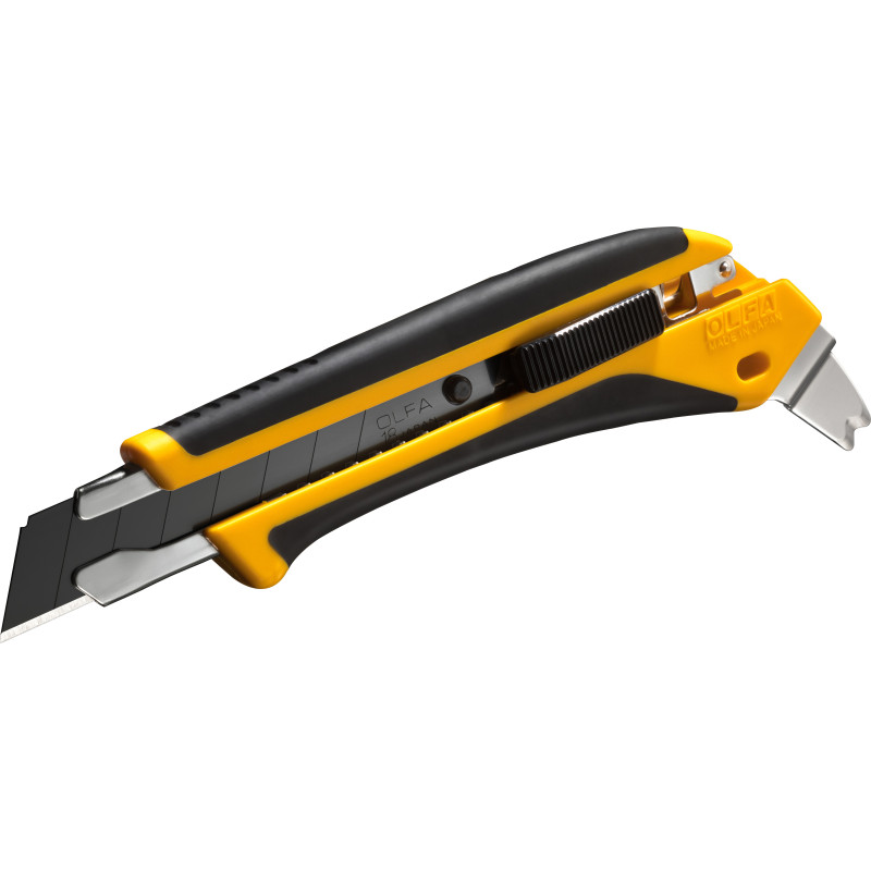 Olfa Afbreekmes 18mm X-Grip auto-lock L8-AL met Supporting Tool (L8)
