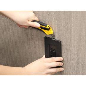 Olfa Afbreekmes 18mm X-Grip auto-lock L8-AL met Supporting Tool (L8)