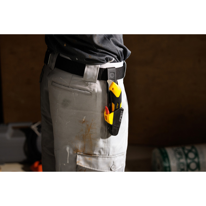 Olfa Afbreekmes veiligheids houder 18mm inclusief mes L5-AL (KH-1/L5-AL)