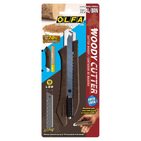 Olfa Afbreekmes hout 18mm (WD-AL/BRN)