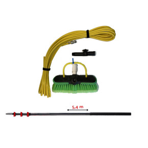 Schoonmaak set Aluminium (prof) van 5,4 t/m 13,5 Meter