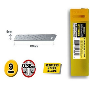 Olfa afbreek mes RVS 9 mm - AB-50S / AB-10S