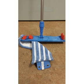 Alternatief voor de Kwikkiespons: Microvezeldoek + houder 400 mm