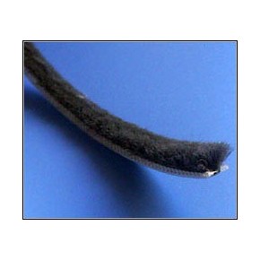 P6-043PZN zwart 4 mm hoog