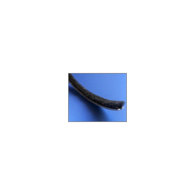 P6-043PZN zwart 4 mm hoog