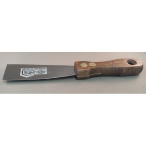 Pamuurmes RVS blad met houtenhandvat 40 mm